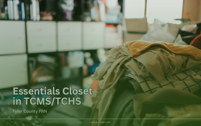 Essentials Closet in TCMS/TCHS